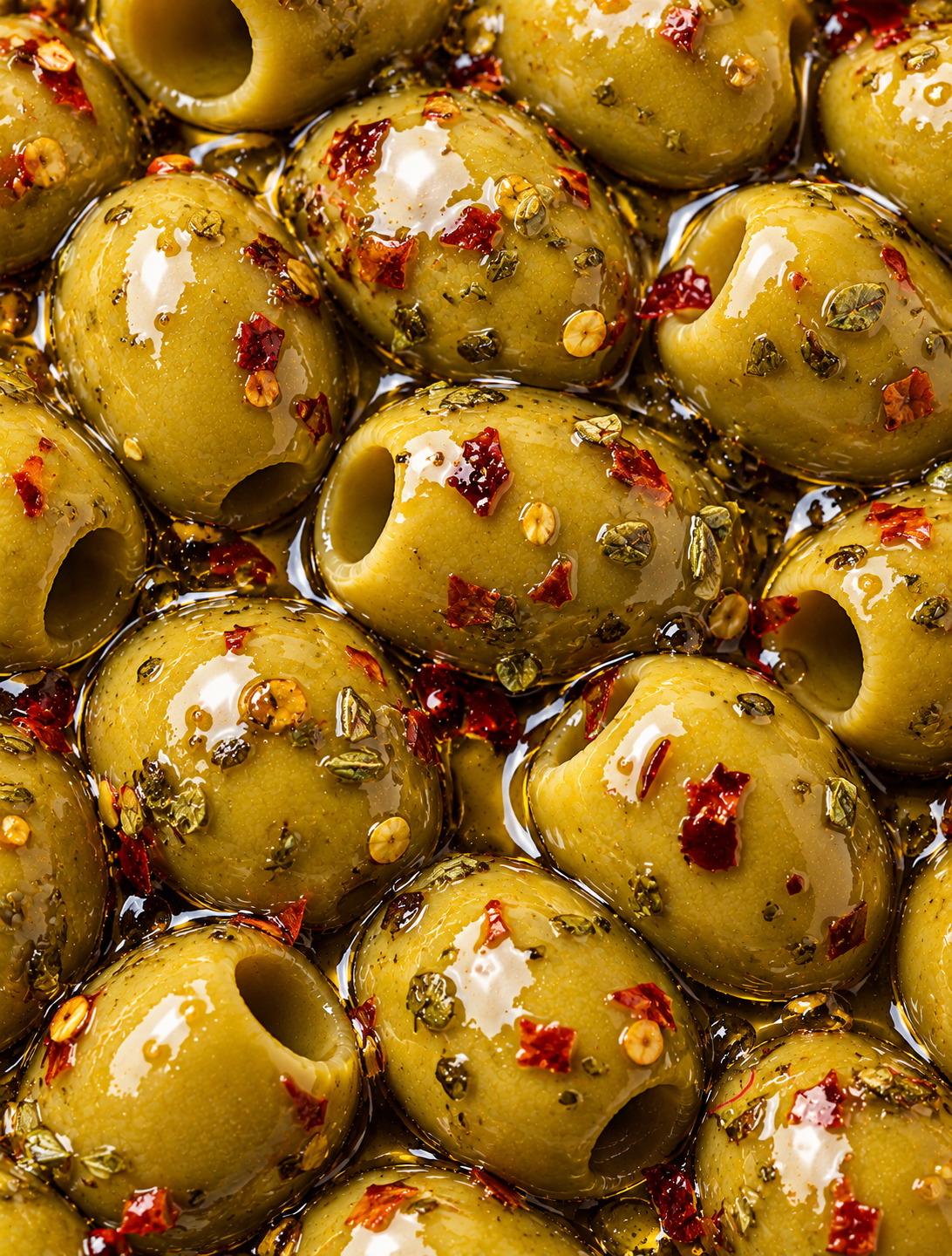 Snack De Azeitona Verde Chilli