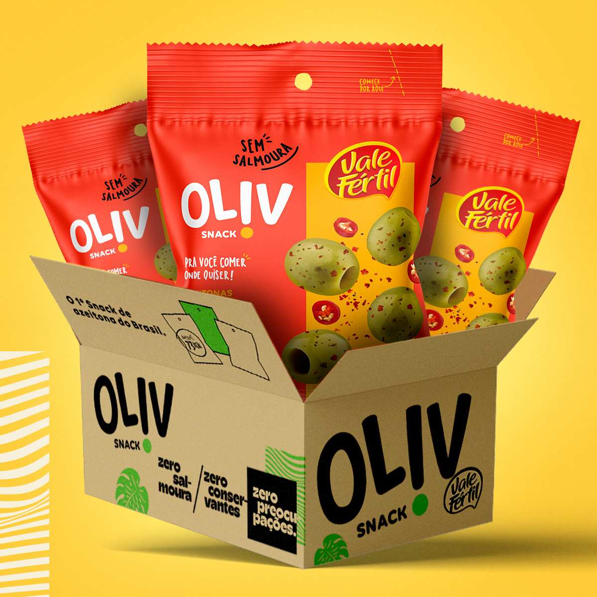 Snack De Azeitona Verde Chilli