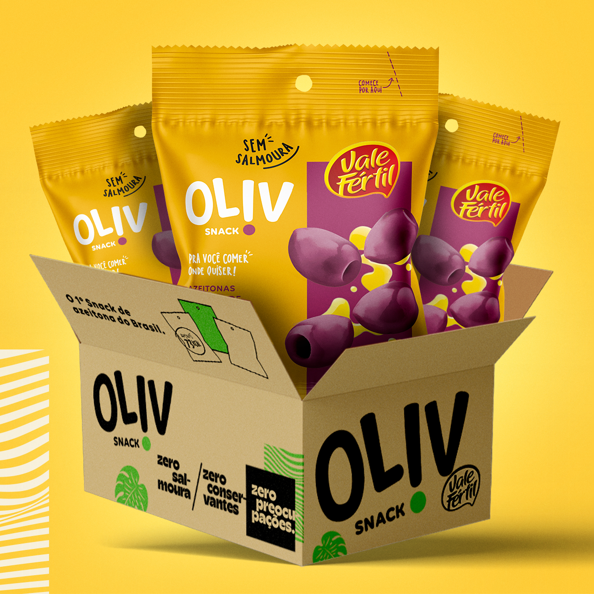 Snack de Preta Natural Azeitonas