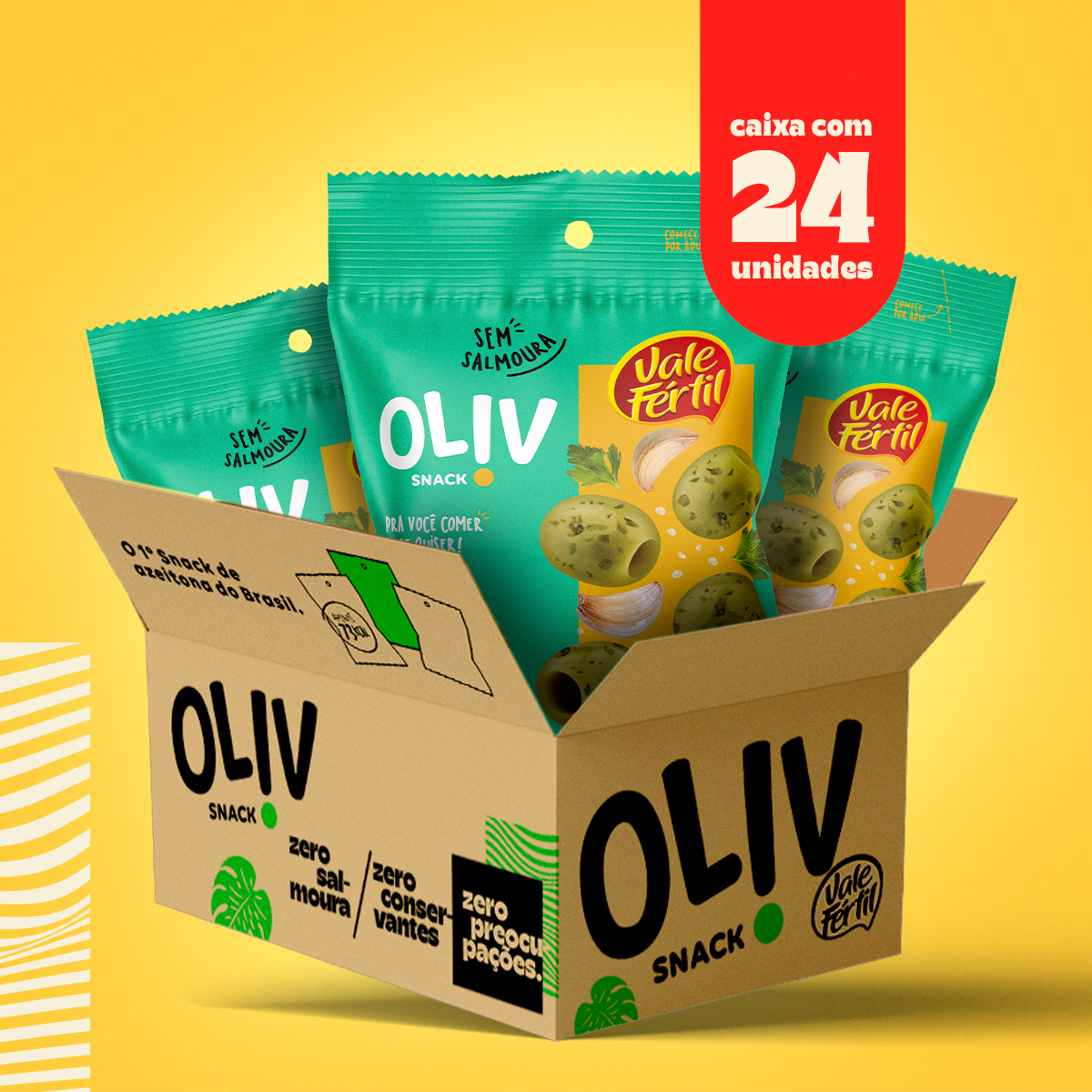 Snack De Azeitona Verde Provençal Oliv